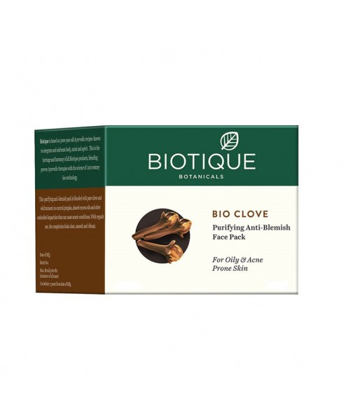 Biotique Bio Clove Purifying Anti-Blemish Face Pack 75gm